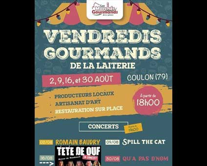 vendredis gourmands laiterie 2024